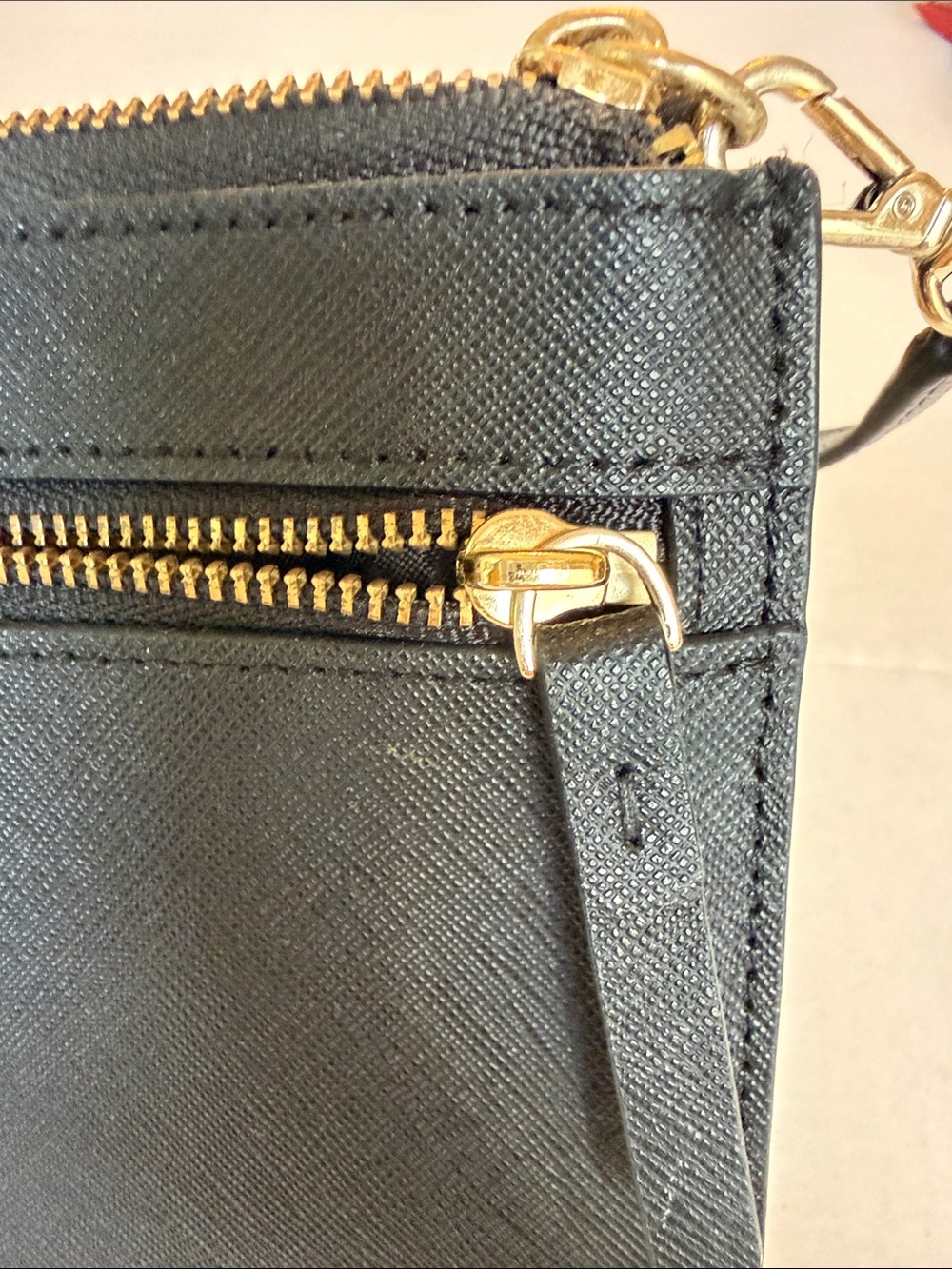 kate spade Black Wristlet with Gold Hardware - Picture 6 of 7